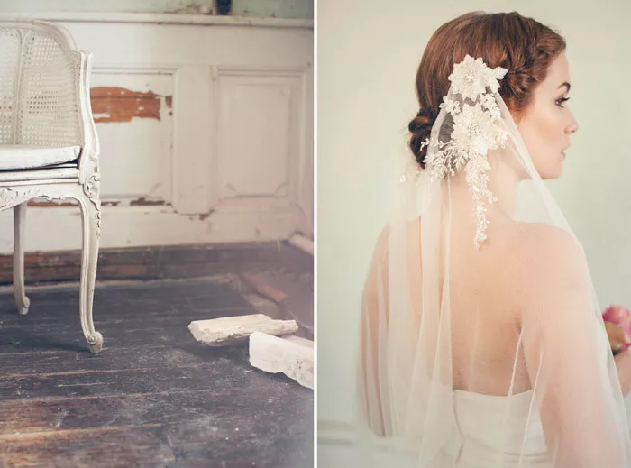 Joy Veil – Jannie Baltzer Couture Headpieces 2015 Collection. theweddingnotebook.com