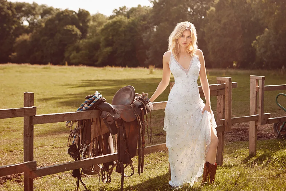 Harmonica - Jenny Packham 2017 Bridal Collection. theweddingnotebook.com