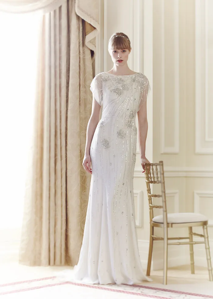Rose – Jenny Packham Spring 2014 Collection. theweddingnotebook.com