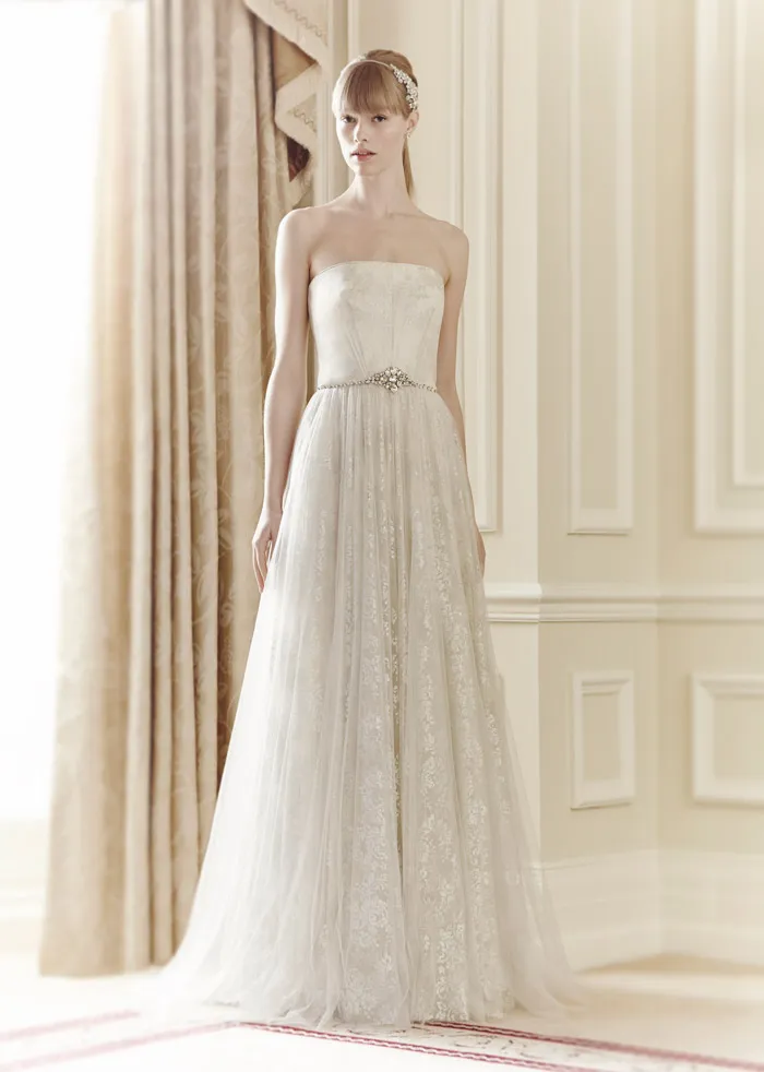 Theresa – Jenny Packham Spring 2014 Collection. theweddingnotebook.com