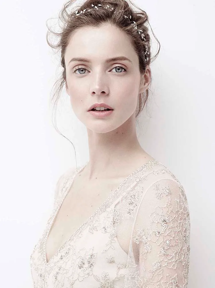 Leila – Jenny Packham Spring 2015 Bridal Collection. theweddingnotebook.com