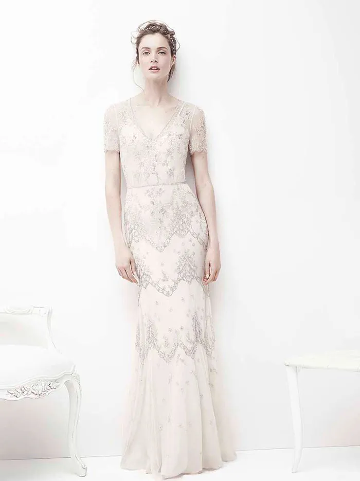 Leila – Jenny Packham Spring 2015 Bridal Collection. theweddingnotebook.com