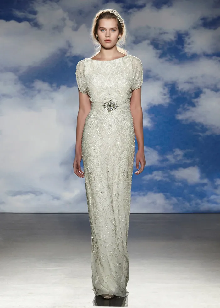 Harlow – Jenny Packham Spring 2015 Bridal Collection. theweddingnotebook.com
