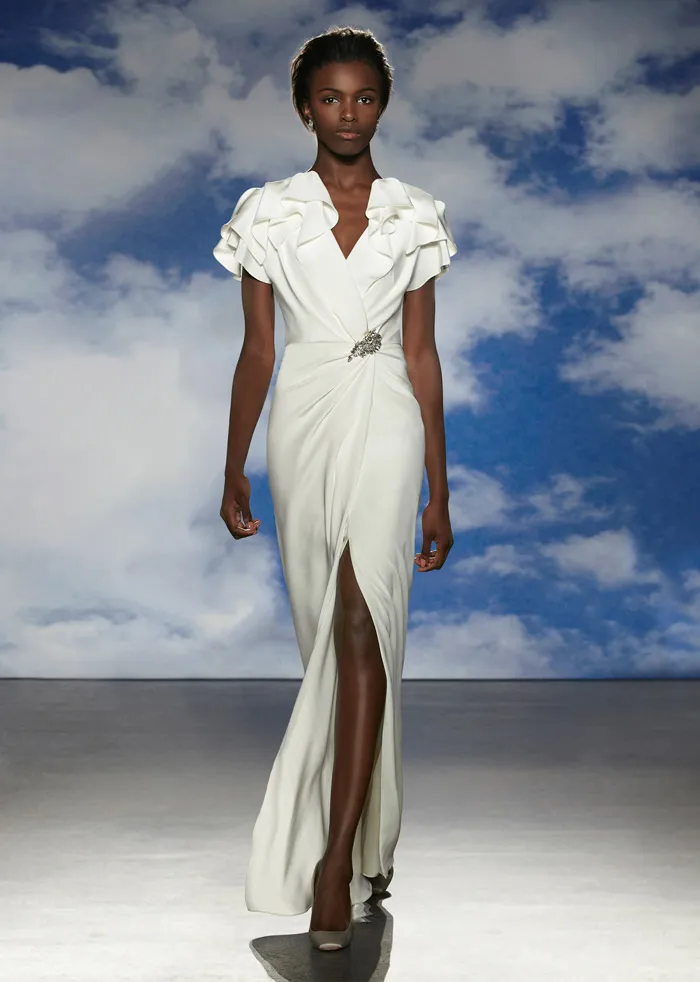 Kelly – Jenny Packham Spring 2015 Bridal Collection. theweddingnotebook.com