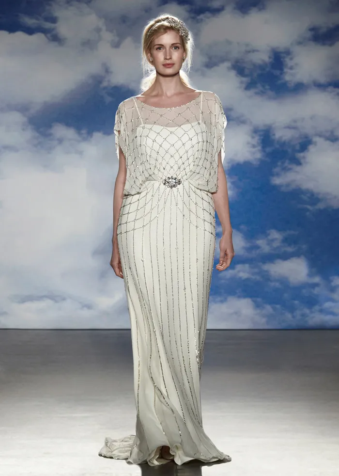 Bardot – Jenny Packham Spring 2015 Bridal Collection. theweddingnotebook.com