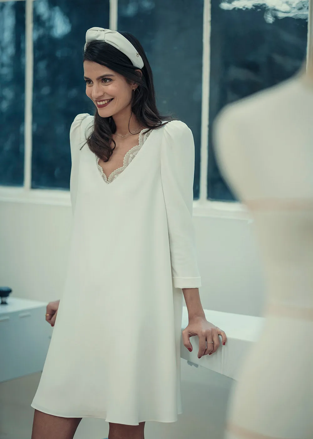 Laure de Sagazan 2018 Civil Collection. theweddingnotebook.com