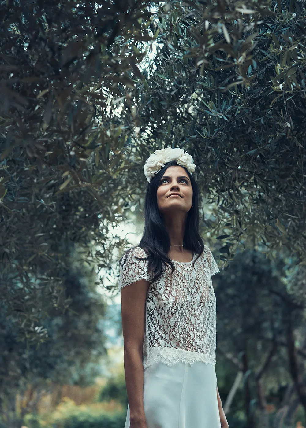 Dormoy top Cassel Skirt - Laure de Sagazan 2019 Bridal Collection. theweddingnotebook.com