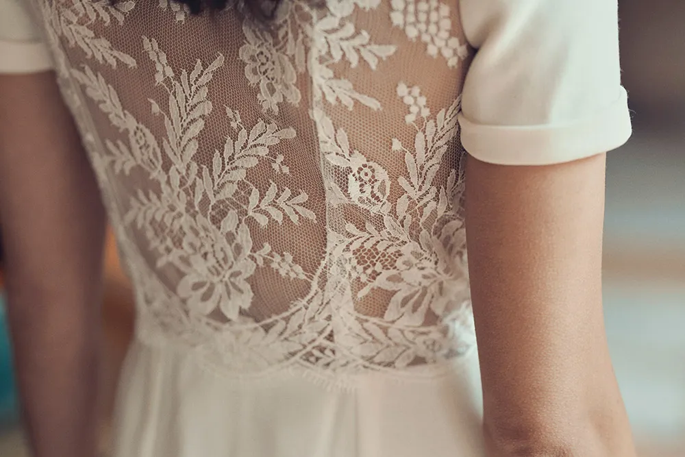 Milton dress - Laure de Sagazan 2019 Bridal Collection. theweddingnotebook.com