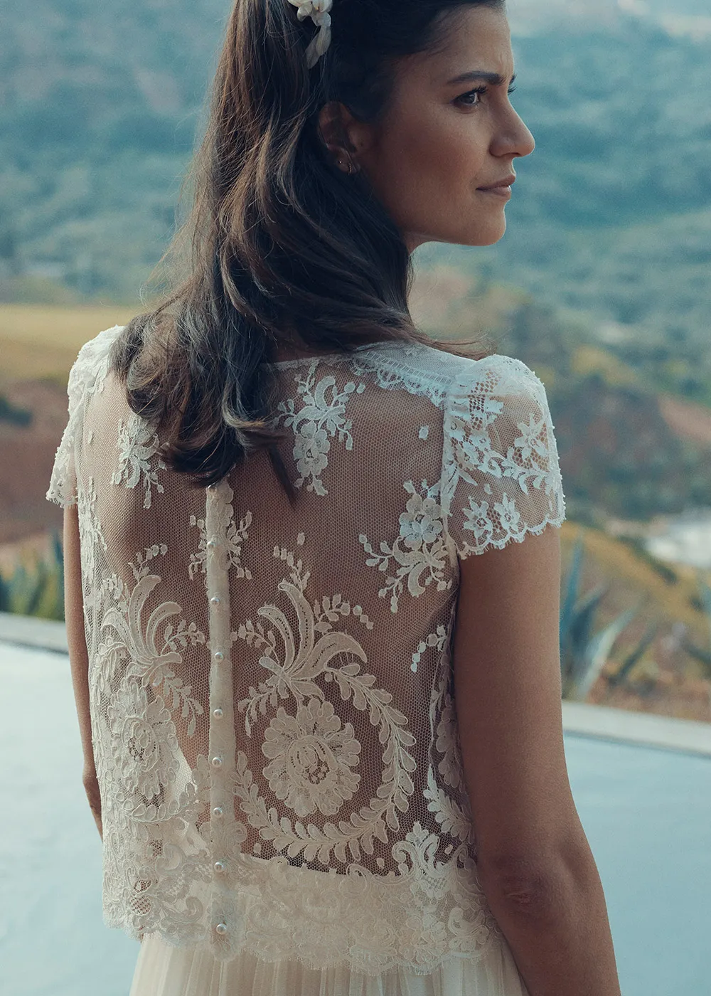 Murat top Autran skirt - Laure de Sagazan 2019 Bridal Collection. theweddingnotebook.com