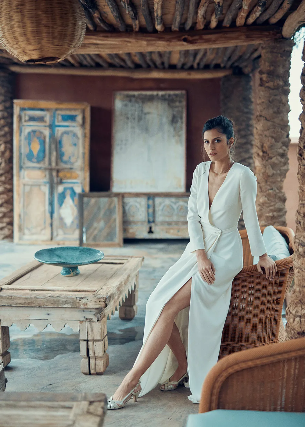 Auteuil dress - Laure de Sagazan 2019 Bridal Collection. theweddingnotebook.com