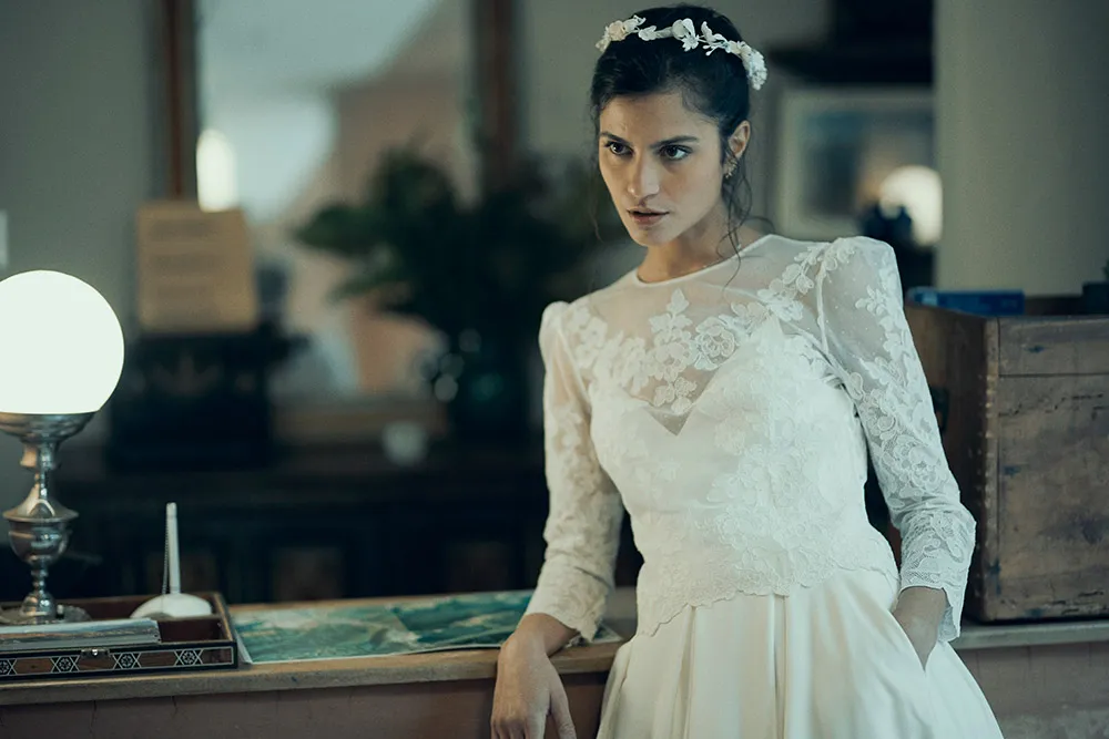 Dickinson dress Vega top - Laure de Sagazan 2019 Bridal Collection. theweddingnotebook.com