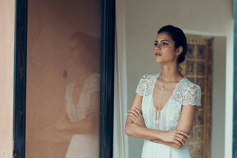 Duris dress - Laure de Sagazan 2019 Bridal Collection. theweddingnotebook.com