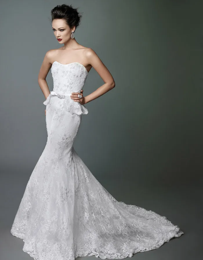 Lusan Mandongus 2014 Collection. theweddingnotebook.com