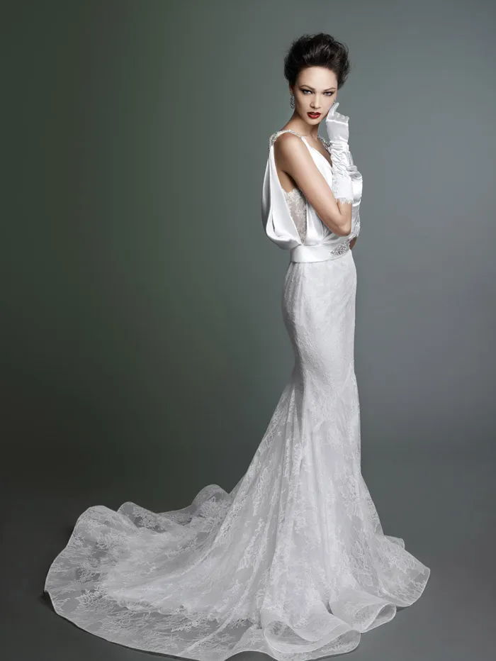 Lusan Mandongus 2014 Collection. theweddingnotebook.com