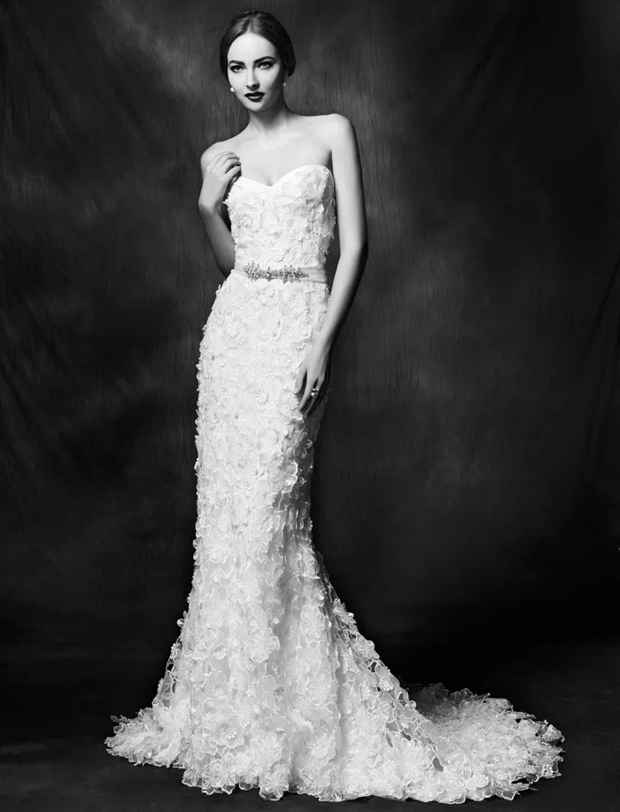 Lusan Mandongus 2015 Bridal Collection. theweddingnotebook.com