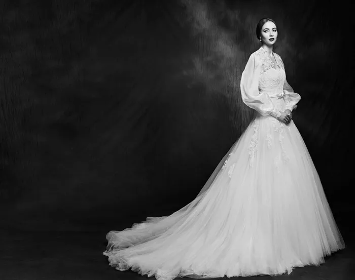 Lusan Mandongus 2015 Bridal Collection. theweddingnotebook.com