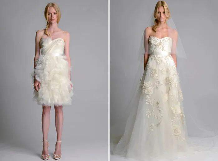 Marchesa Fall 2014 Bridal Collection. theweddingnotebook.com