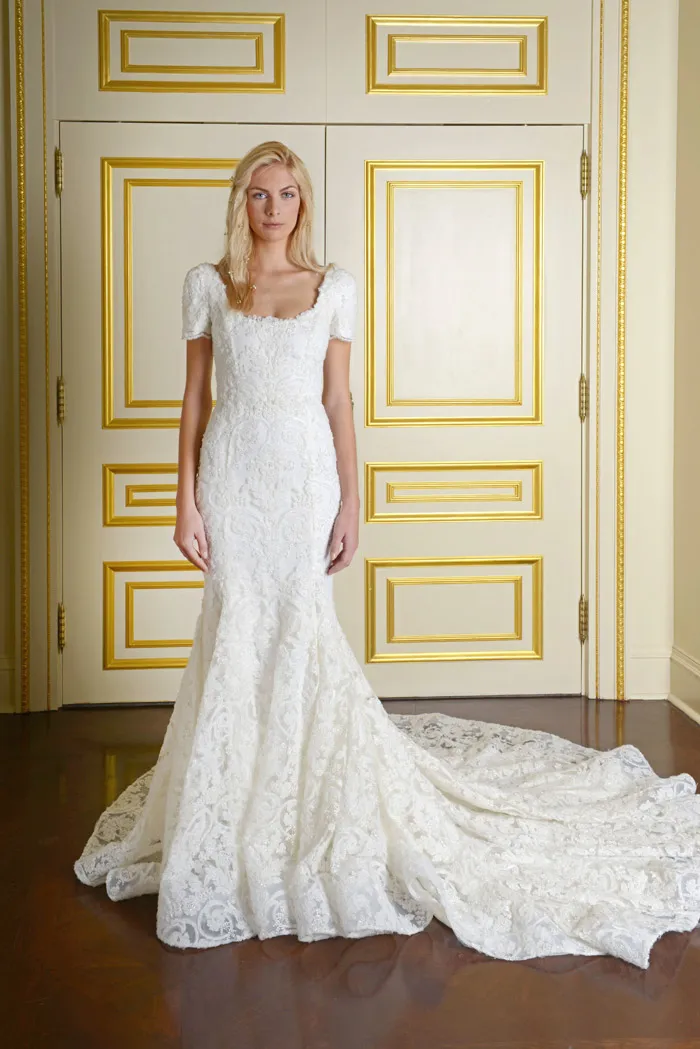 Marchesa Fall 2015 Bridal Collection. theweddingnotebook.com