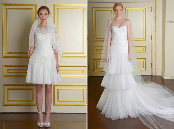 Marchesa Fall 2015 Bridal Collection. theweddingnotebook.com