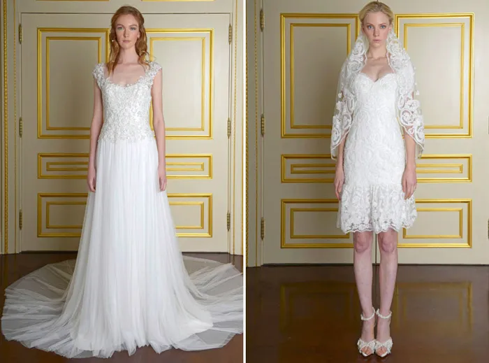 Marchesa Fall 2015 Bridal Collection. theweddingnotebook.com