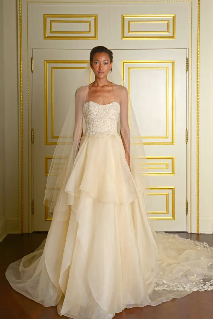 Marchesa Fall 2015 Bridal Collection. theweddingnotebook.com