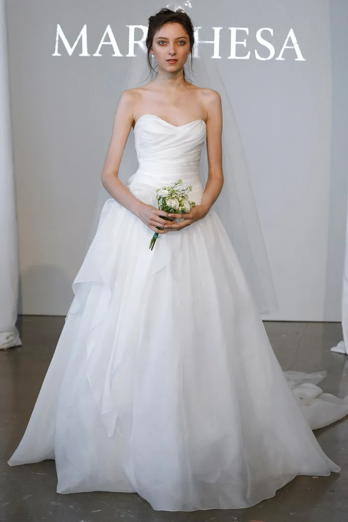 Marchesa Spring 2015 Bridal Collection. theweddingnotebook.com