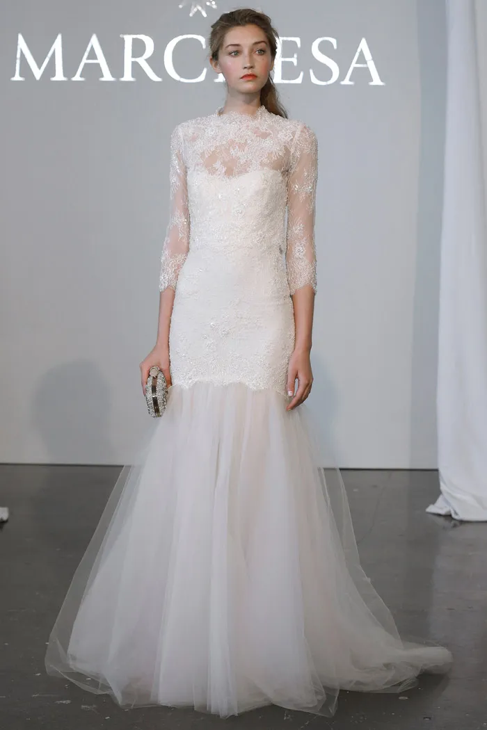 Marchesa Spring 2015 Bridal Collection. theweddingnotebook.com