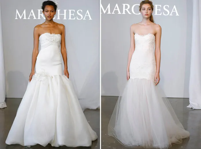 Marchesa Spring 2015 Bridal Collection. theweddingnotebook.com