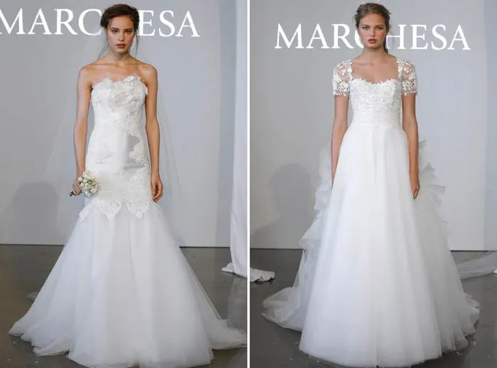 Marchesa Spring 2015 Bridal Collection. theweddingnotebook.com