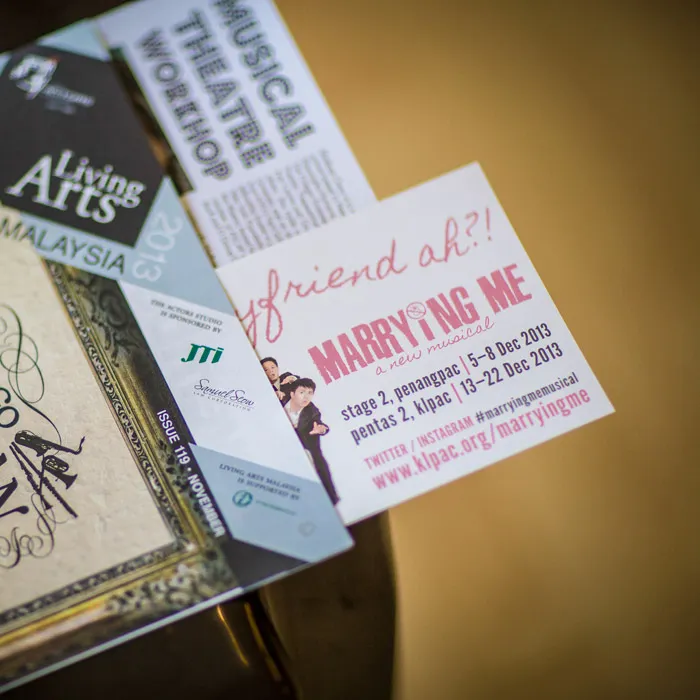 Marrying Me – A New Musical. Edwin Tan Photography. theweddingnotebook.com