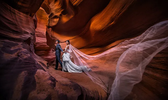 Keda.Z Photography – Antelope Canyon, Arizona. theweddingnotebook.com