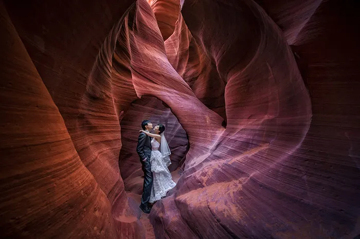 Keda.Z Photography – Antelope Canyon, Arizona. theweddingnotebook.com