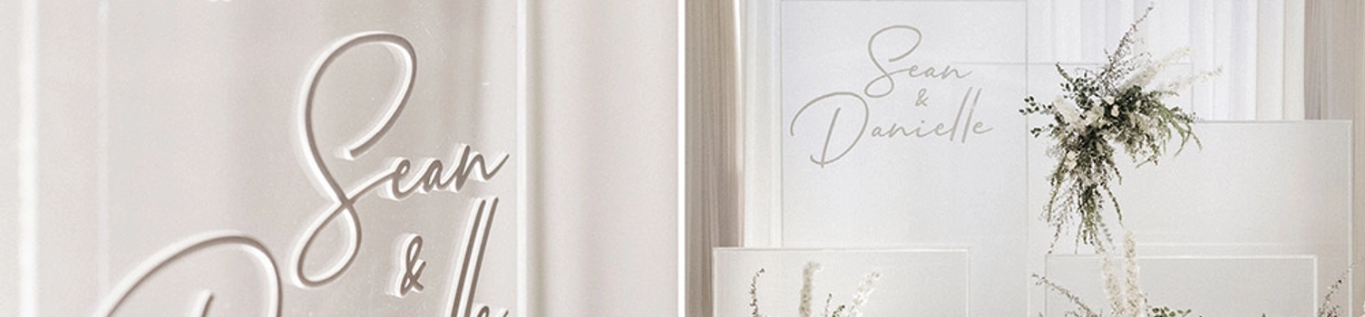 Minimalist Contemporary Ivory Wedding at Hilton Kuching