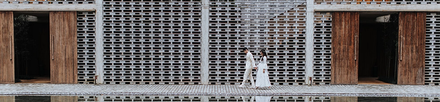 Modern Oriental Bridal Portraits at Alila Yangshuo, China