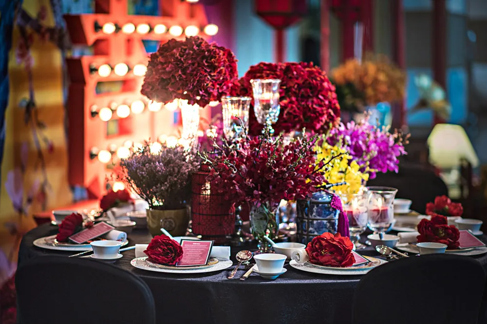 Hilton Kuala Lumpur Oriental Theme. theweddingnotebook.com