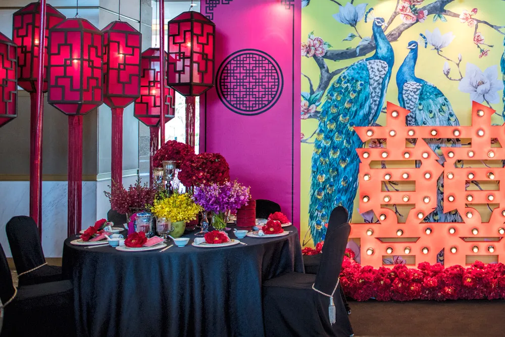 Hilton Kuala Lumpur Oriental Theme. theweddingnotebook.com