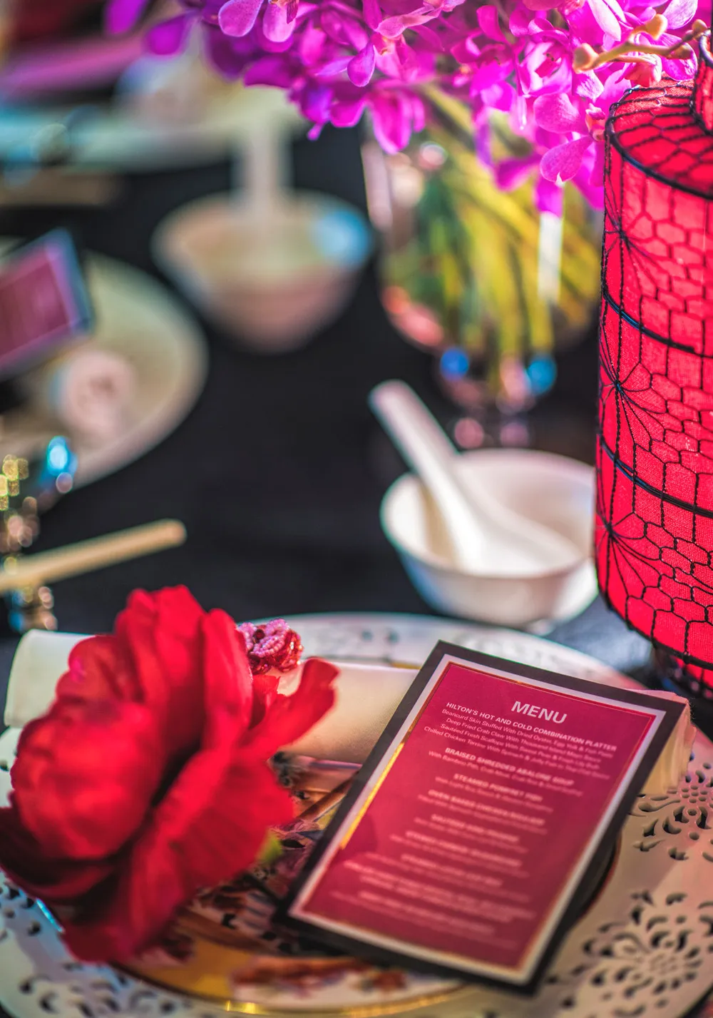 Hilton Kuala Lumpur Oriental Theme. theweddingnotebook.com