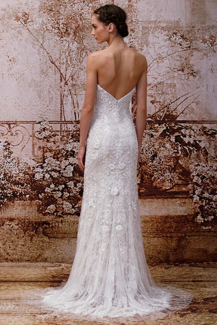 Monique Lhuillier Fall 2014 Bridal Collection. theweddingnotebook.com