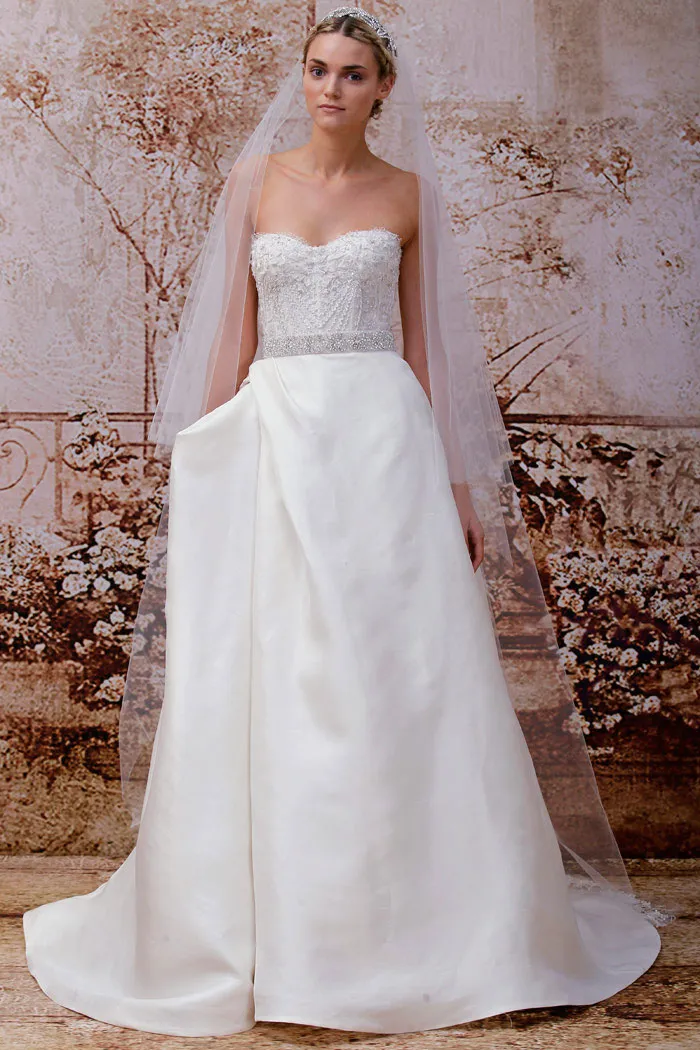 Monique Lhuillier Fall 2014 Bridal Collection. theweddingnotebook.com