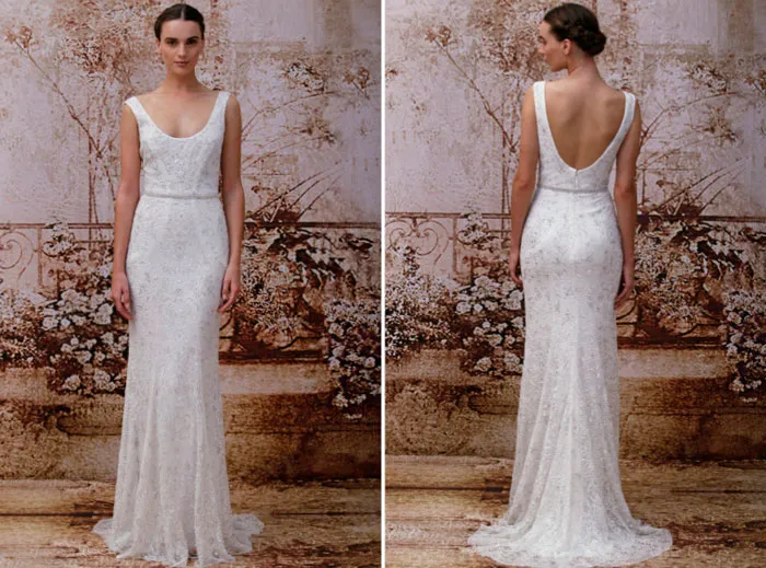 Monique Lhuillier Fall 2014 Bridal Collection. theweddingnotebook.com