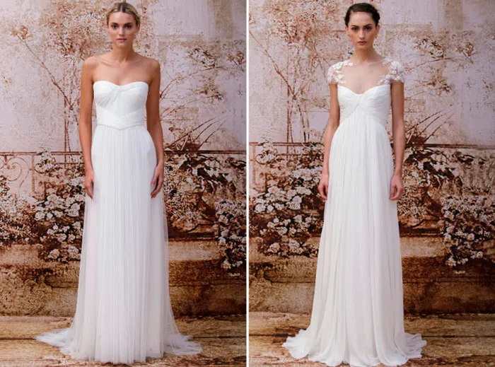 Monique Lhuillier Fall 2014 Bridal Collection. theweddingnotebook.com