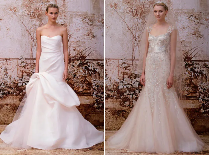 Monique Lhuillier Fall 2014 Bridal Collection. theweddingnotebook.com