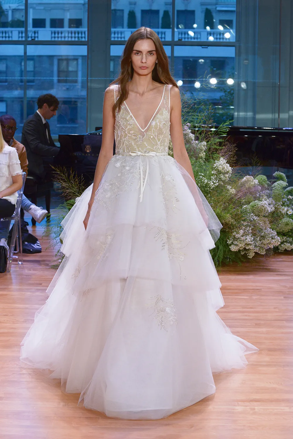 Carnegie - Monique Lhuillier Fall 2017 Bridal Collection. theweddingnotebook.com