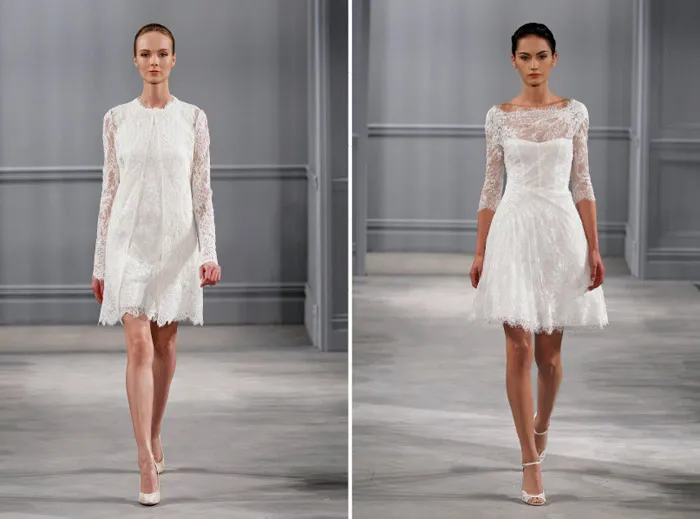 Monique Lhuillier Spring 2014 Bridal Collection. theweddingnotebook.com