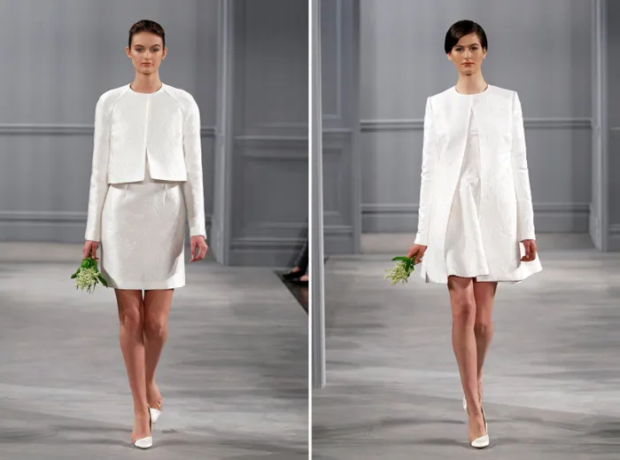 Monique Lhuillier Spring 2014 Bridal Collection. theweddingnotebook.com