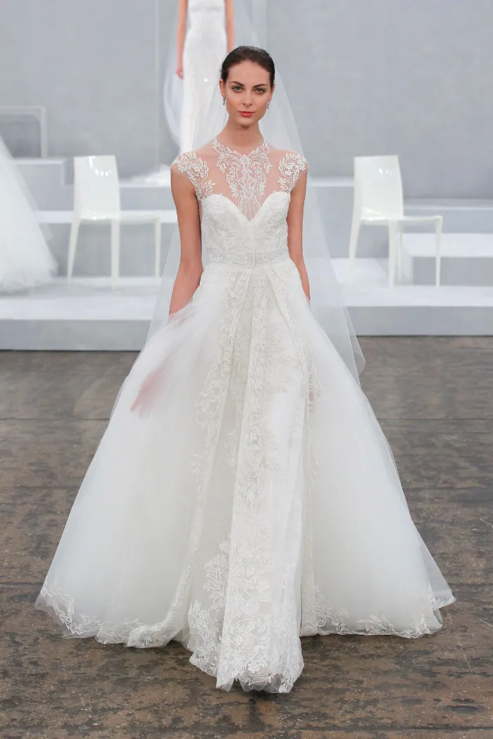 Annabelle – Monique Lhuillier Spring 2015 Bridal Collection. theweddingnotebook.com