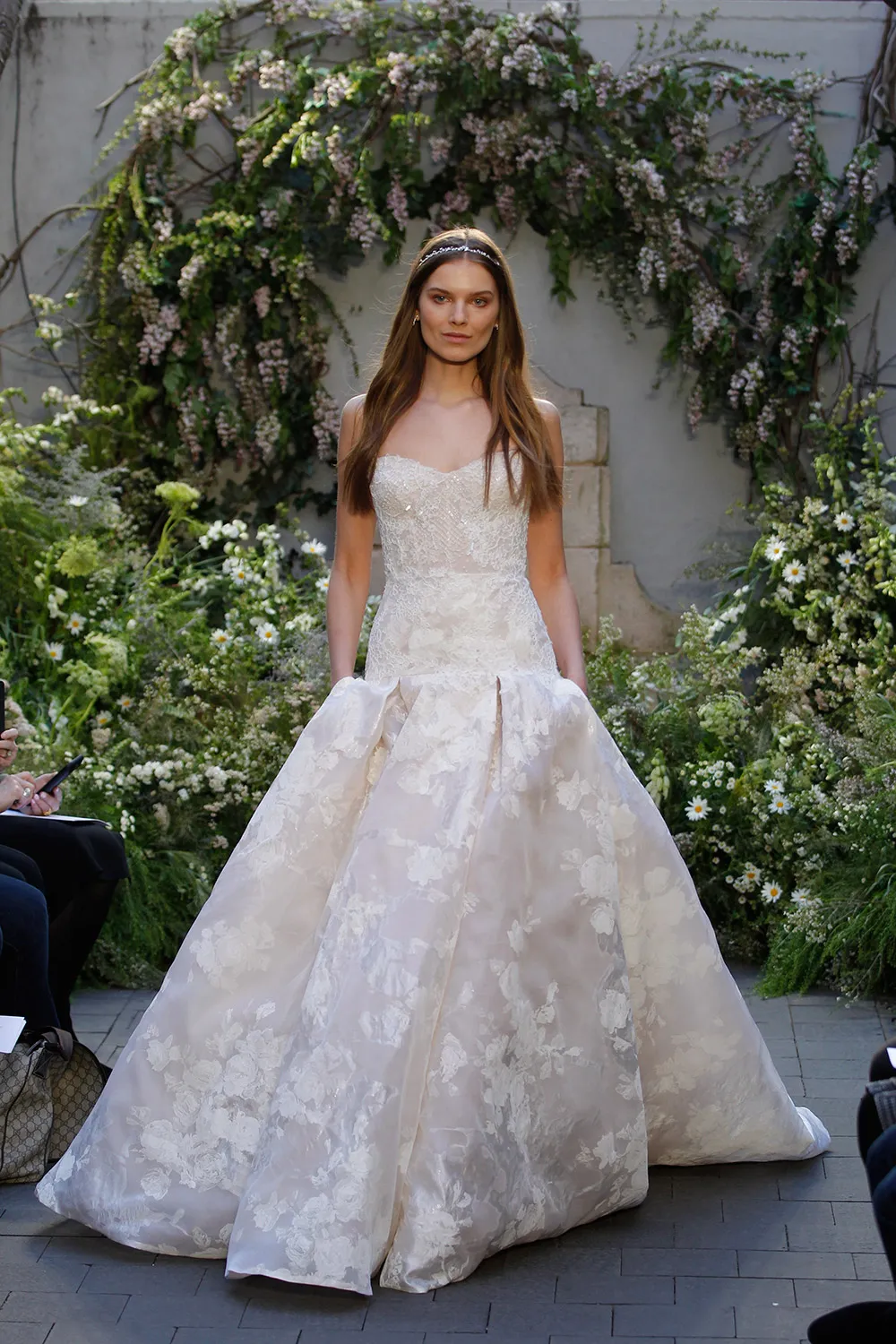 Freesia - Monique Lhuillier Spring 2017 Bridal Collection. theweddingnotebook.com