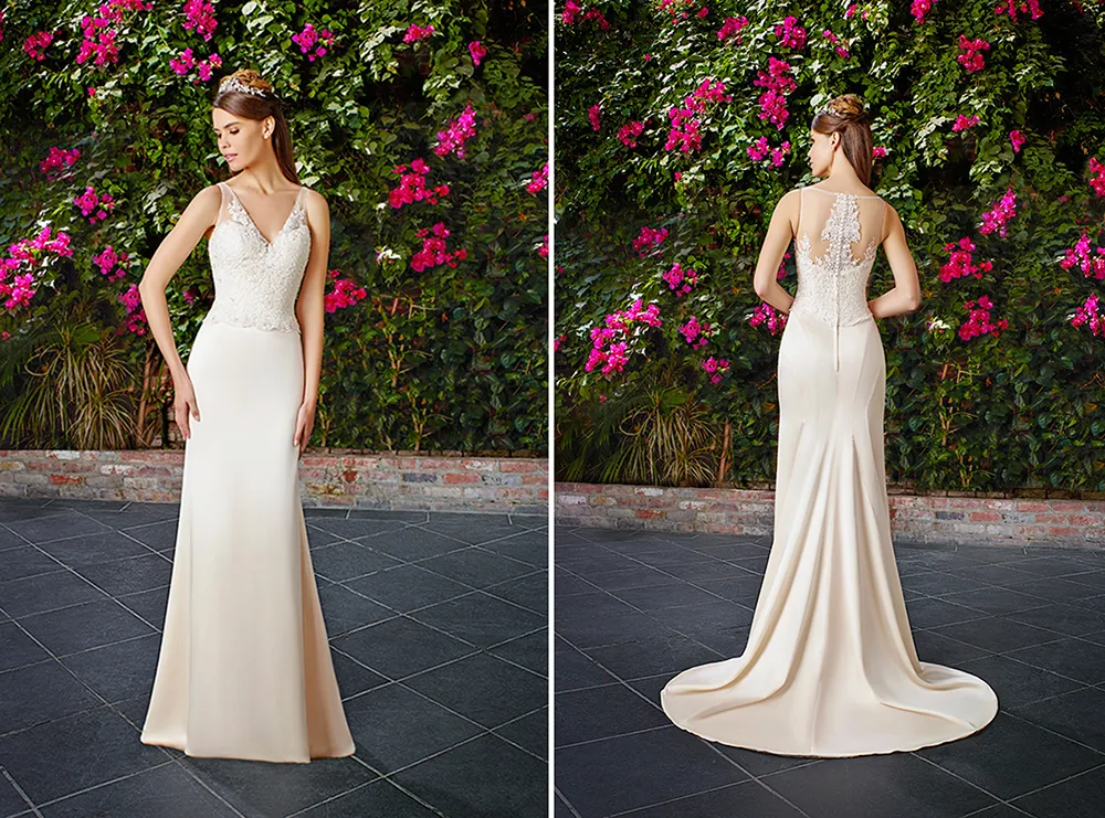 Moonlight Tango – Moonlight Bridal Spring 2017 Collection. theweddingnotebook.com