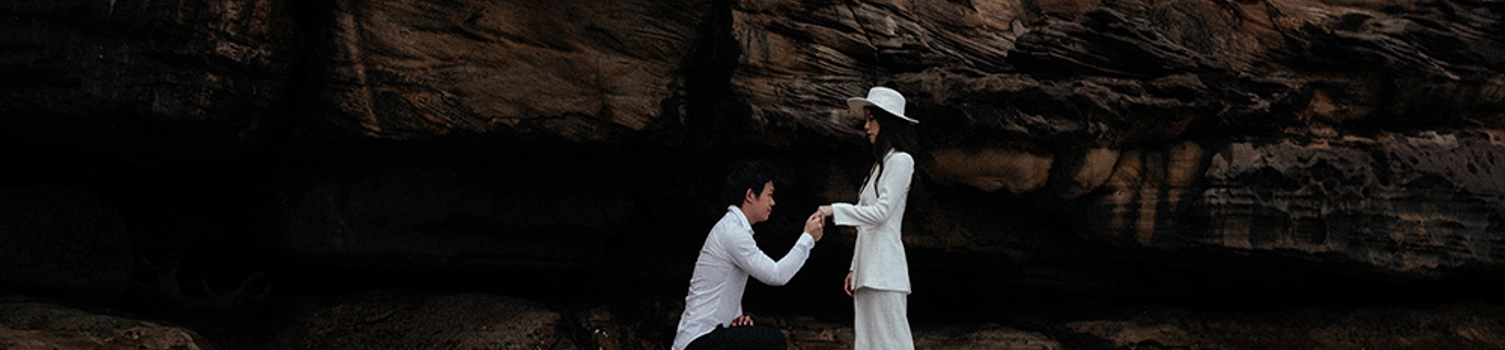 Nature-Filled Engagement Portraits in the Hidden Gem that is Bako National Park, Sarawak
