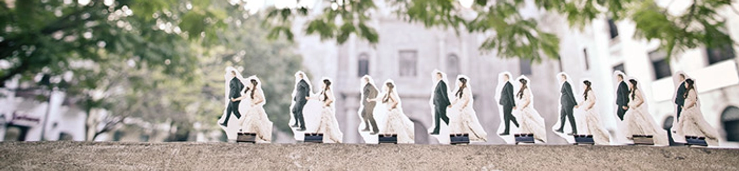 Oh My, We Shrunk The Bride And Groom!